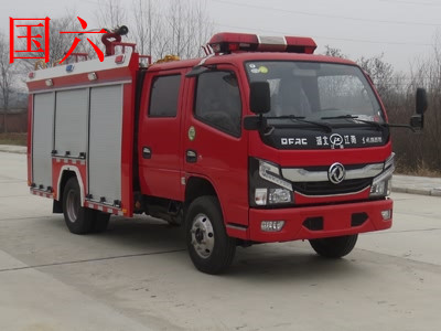 國六東風水罐消防車（2-3噸）